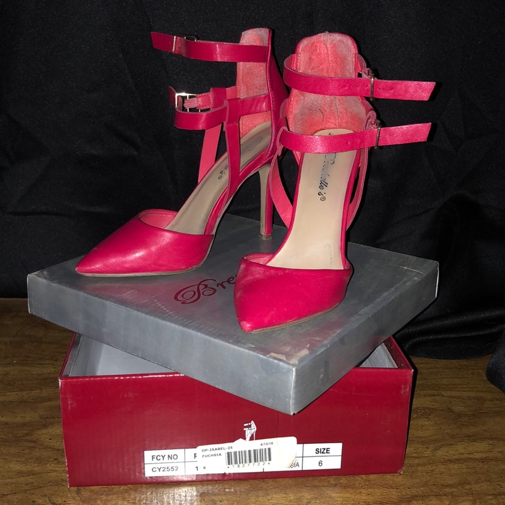 2 for $10 Fuchsia Heels